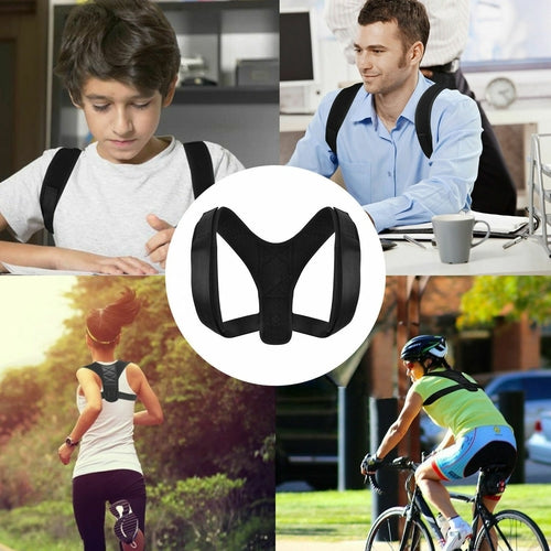 Nuvara Posture Corrector — Adjustable Back Support for Men & Women