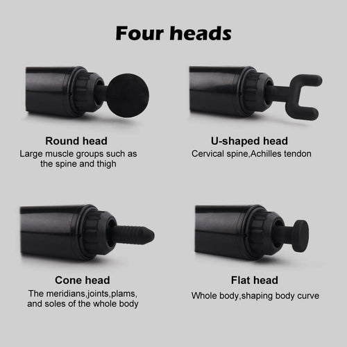 Nuvara Pro Massage Gun — 6-Speed Deep Tissue Relief